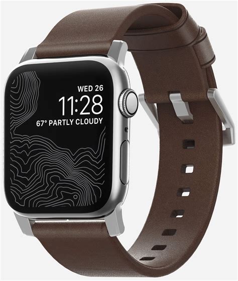 apple watch with leather band|best leather apple watch bands.